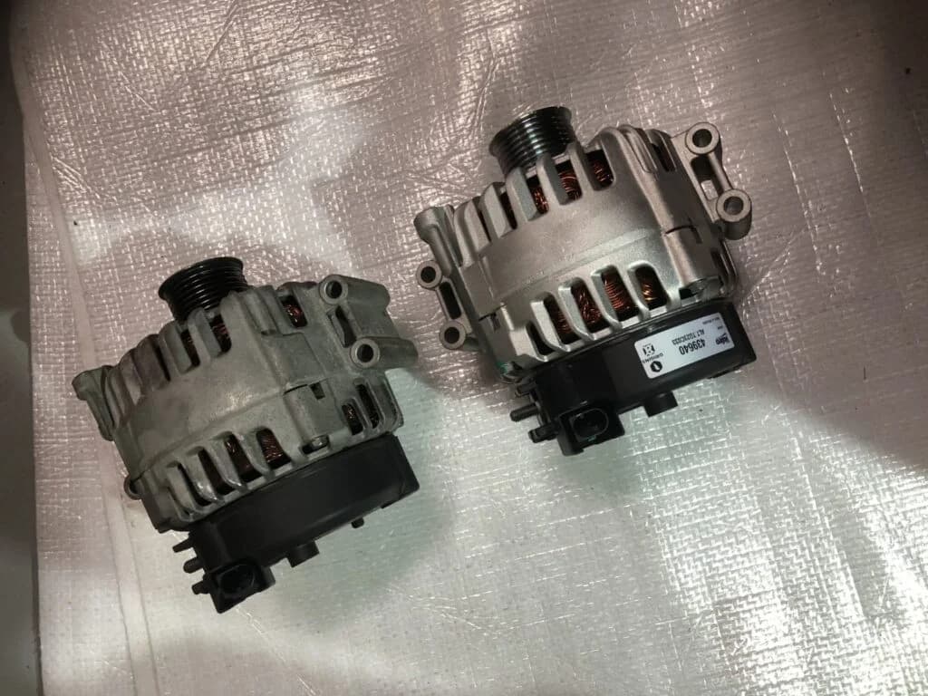 BMW F01 7シリーズ オルタネーター交換費用 - バッテリー上がり・エンスト修理事例