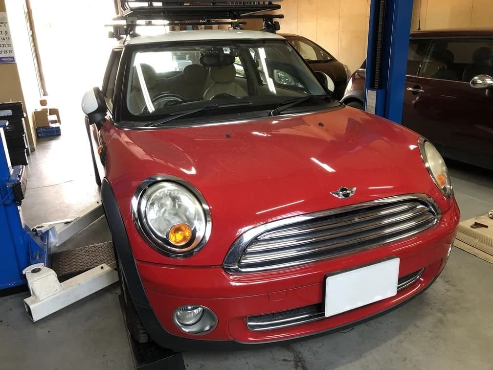 MINI R56 エンジン警告灯の修理費用 - タイミングチェーン交換で解決した事例