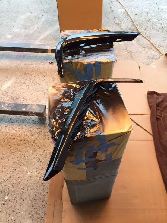 フロントバンパーを塗装する②