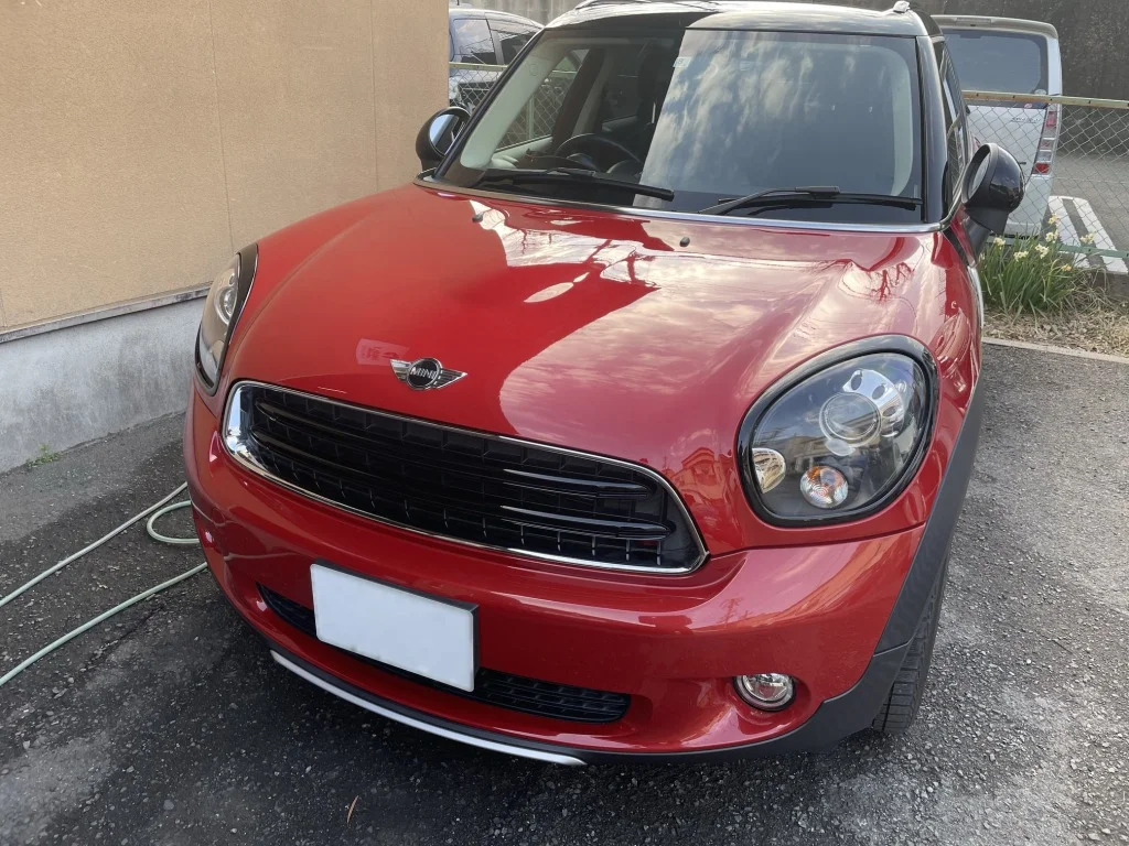 今回、整備をするMINI R60 クーパーD