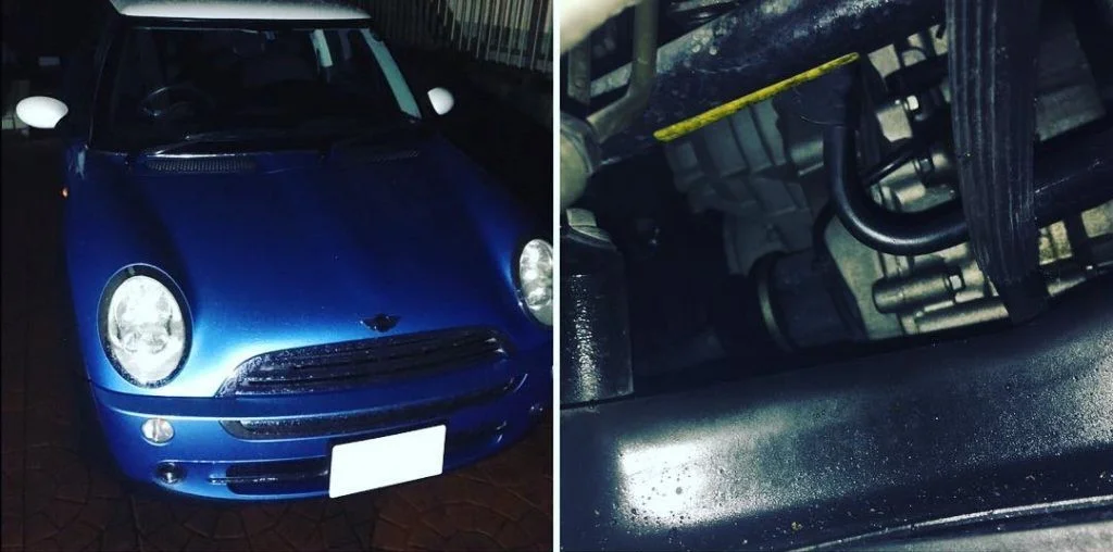 今回、整備をするMINI クーパー R50