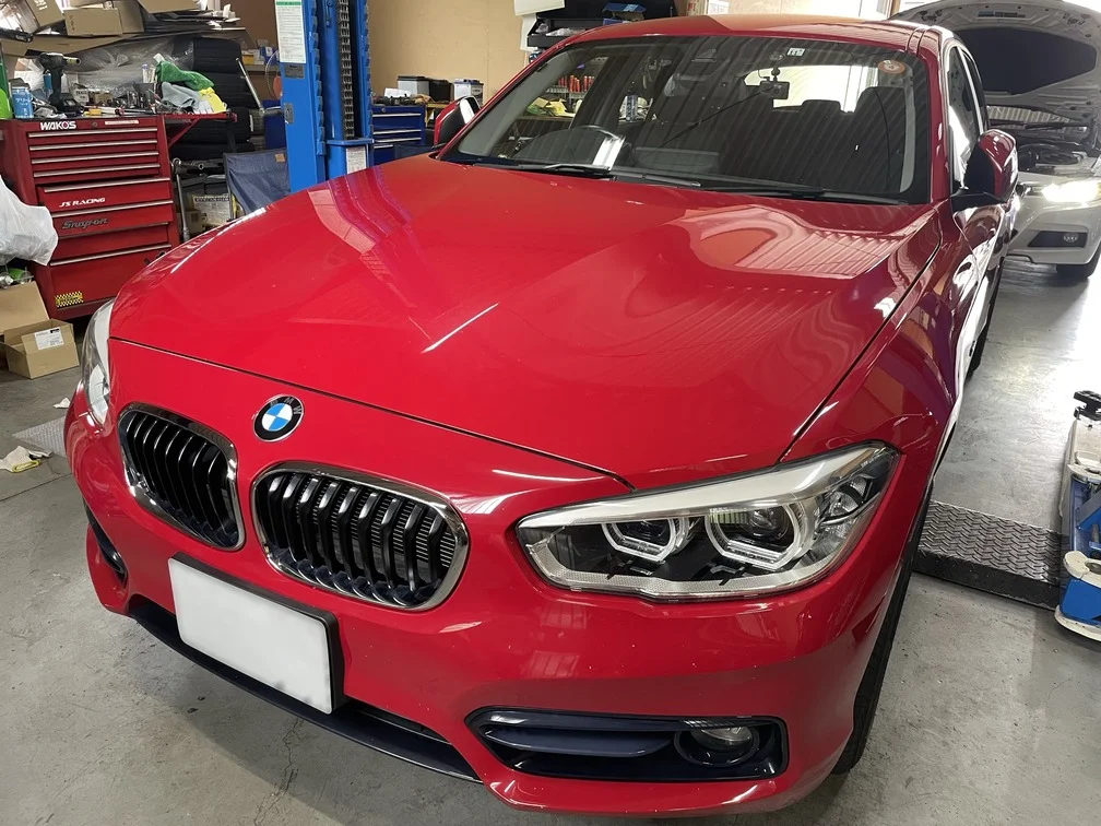 BMW 1シリーズ F20 118iのエンジン冷却水漏れ