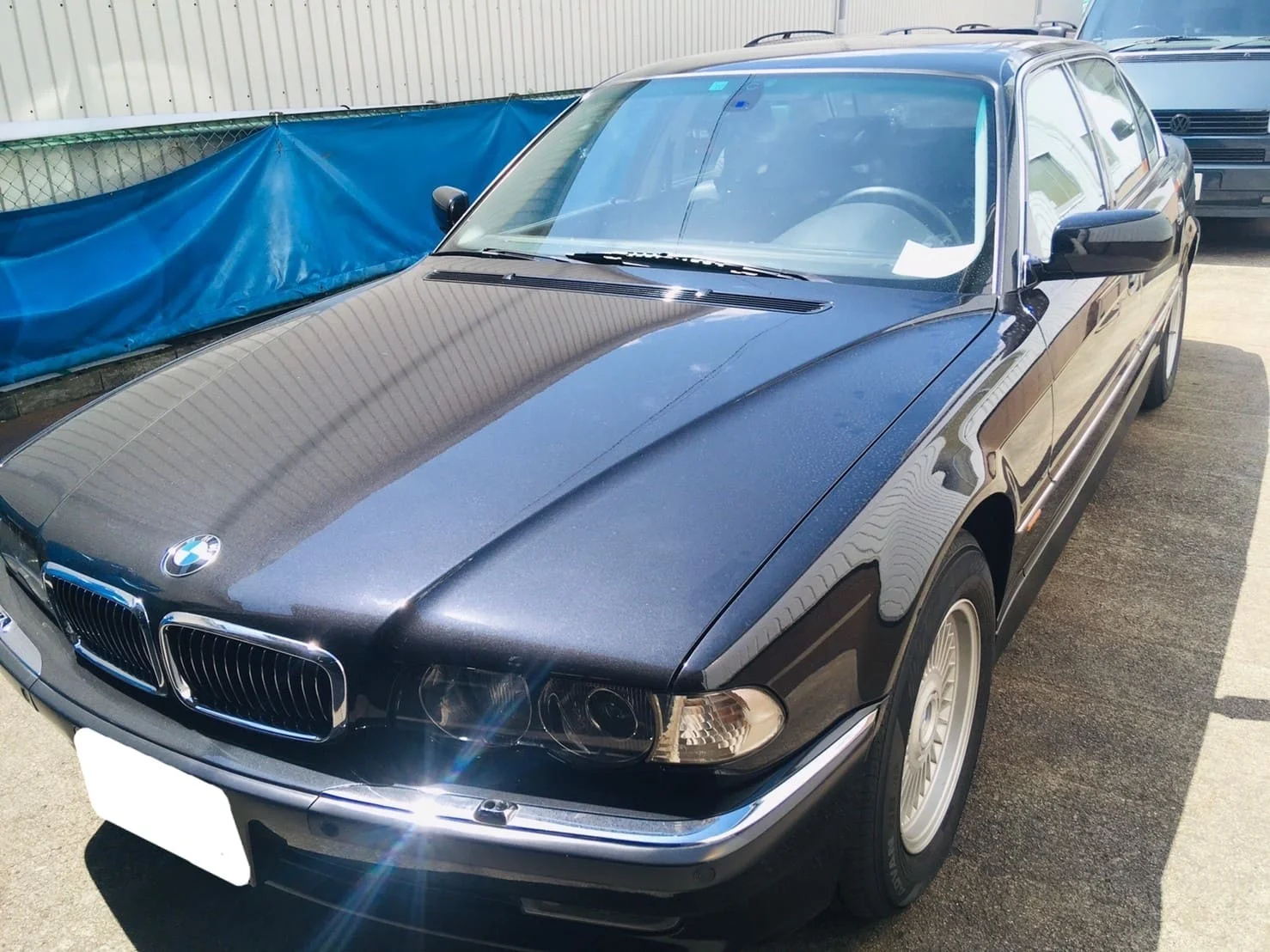 今回、整備をするBMW E38 7シリーズ 750iL