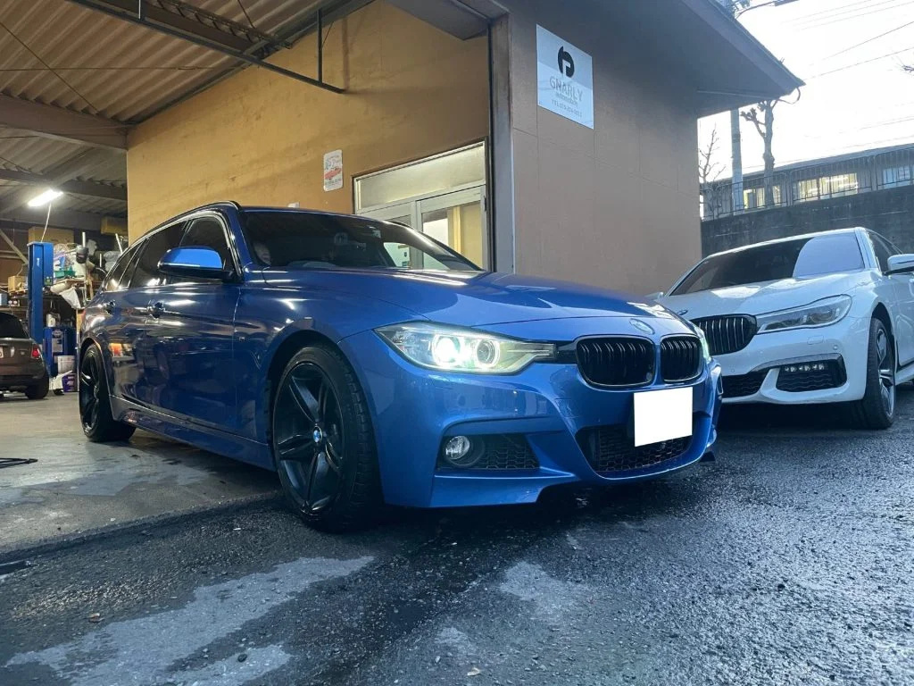 整備が完了したBMW 3シリーズ F31 320d