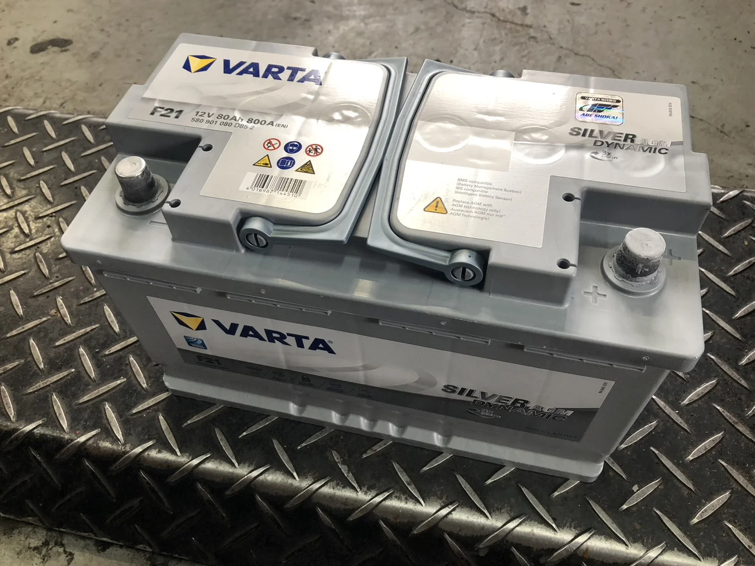 VARTA（ヴァルタ）80AH AGM