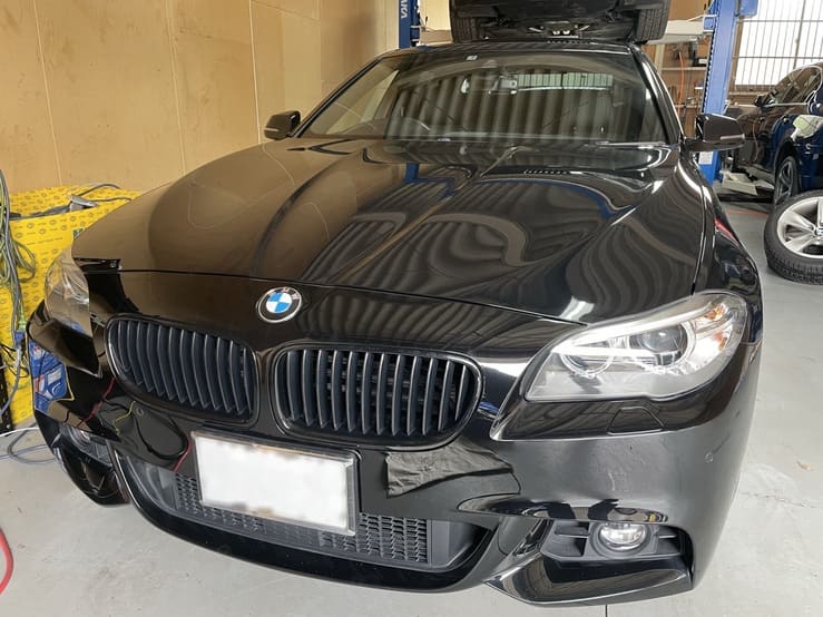 【BMWの修理/点検】BMW F10 5シリーズ 523iのカーナビ修理