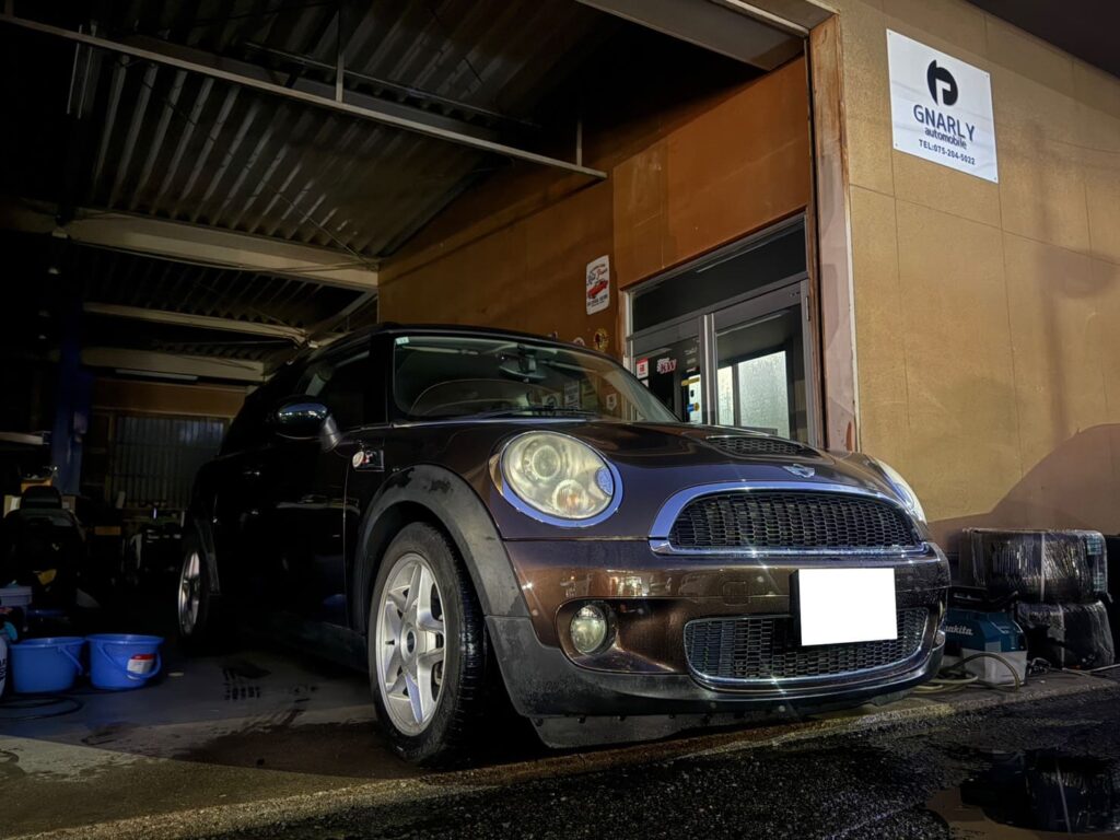整備が完了したMINI R56 COOPER S